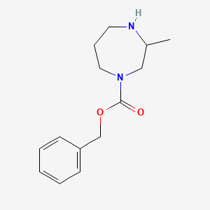 molecular formula C14H20N2O2 B14778078 Benzyl (S)-3-methyl-1,4-diazepane-1-carboxylate 