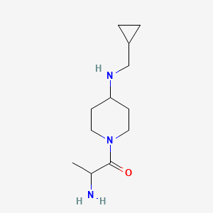 2-Amino-1-[4-(cyclopropylmethylamino)piperidin-1-yl]propan-1-one