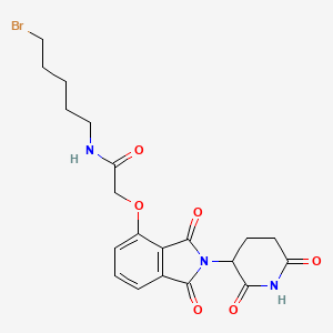 Thalidomide-O-acetamido-C5-Br