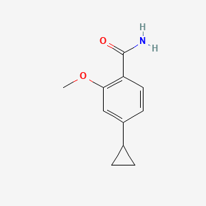 4-Cyclopropyl-2-methoxybenzamide