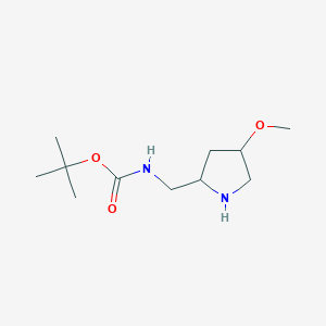 tert-Butyl ((4-methoxypyrrolidin-2-yl)methyl)carbamate