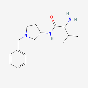 2-Amino-N-((S)-1-benzylpyrrolidin-3-yl)-3-methylbutanamide