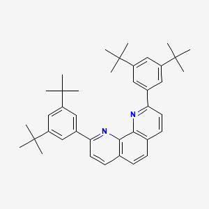 molecular formula C40H48N2 B14778292 2,9-Bis(3,5-di-tert-butylphenyl)-1,10-phenanthroline 