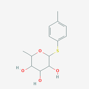 2-Methyl-6-(4-methylphenyl)sulfanyloxane-3,4,5-triol