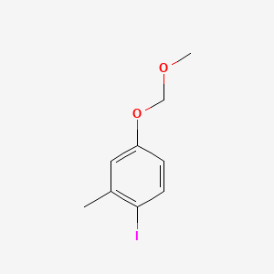 1-Iodo-4-(methoxymethoxy)-2-methylbenzene