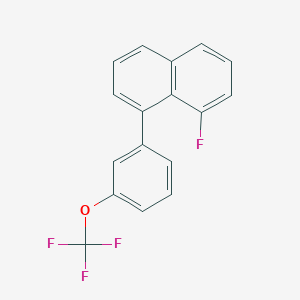 1-Fluoro-8-(3-(trifluoromethoxy)phenyl)naphthalene