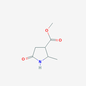 Methyl 2-methyl-5-oxopyrrolidine-3-carboxylate