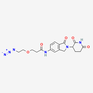 Lenalidomide-5'-CO-PEG1-C2-azide