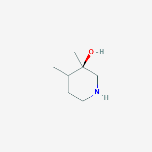 (3R,4S)-3,4-dimethylpiperidin-3-ol