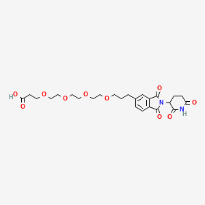 Thalidomide-5'-C3-PEG4-acid