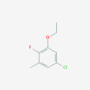 5-Chloro-1-ethoxy-2-fluoro-3-methylbenzene