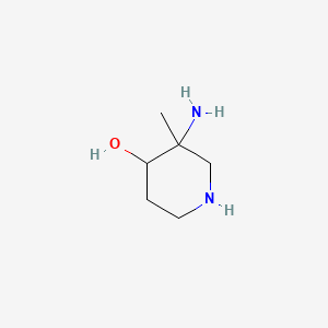 3-Amino-3-methyl-piperidin-4-ol