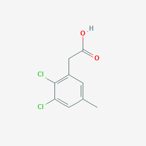 molecular formula C9H8Cl2O2 B1477907 2,3-Dichloro-5-methylphenylacetic acid CAS No. 1803845-35-3