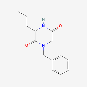 1-Benzyl-3-propylpiperazine-2,5-dione