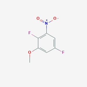 molecular formula C7H5F2NO3 B1477911 2,5-Difluoro-3-nitroanisole CAS No. 1803826-15-4