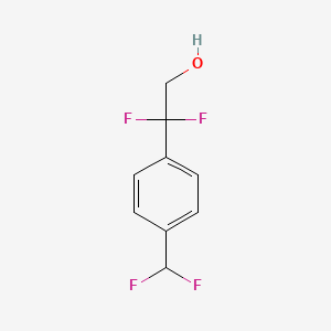 2-(4-(Difluoromethyl)phenyl)-2,2-difluoroethanol