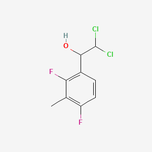 2,2-Dichloro-1-(2,4-difluoro-3-methylphenyl)ethanol