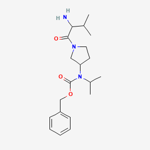 Benzyl (1-((S)-2-amino-3-methylbutanoyl)pyrrolidin-3-yl)(isopropyl)carbamate