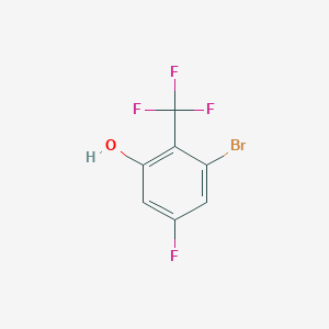 3-Bromo-5-fluoro-2-(trifluoromethyl)phenol