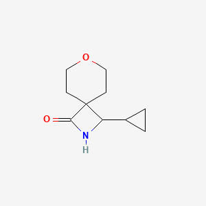 3-Cyclopropyl-7-oxa-2-azaspiro[3.5]nonan-1-one
