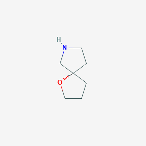 molecular formula C7H13NO B14779722 (5S)-1-oxa-7-azaspiro[4.4]nonane 