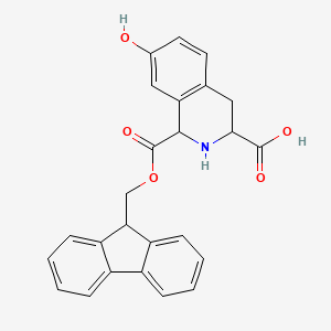 1-(9H-fluoren-9-ylmethoxycarbonyl)-7-hydroxy-1,2,3,4-tetrahydroisoquinoline-3-carboxylic acid