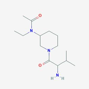 N-[1-(2-amino-3-methylbutanoyl)piperidin-3-yl]-N-ethylacetamide