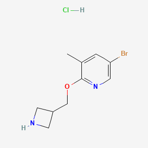 2-(Azetidin-3-ylmethoxy)-5-bromo-3-methylpyridine hydrochloride