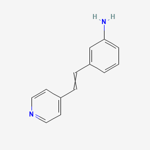 (E)-3-(2-(Pyridin-4-yl)vinyl)aniline