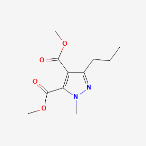 Dimethyl 2-methyl-5-propyl-pyrazole-3,4-dicarboxylate