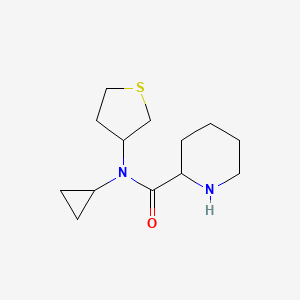 N-cyclopropyl-N-(tetrahydrothiophen-3-yl)piperidine-2-carboxamide
