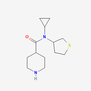 N-cyclopropyl-N-(tetrahydrothiophen-3-yl)piperidine-4-carboxamide