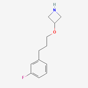 3-(3-(3-Fluorophenyl)propoxy)azetidine