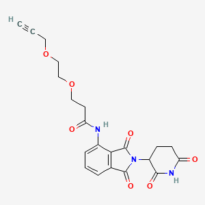 Pomalidomide-CO-PEG2-propargyl