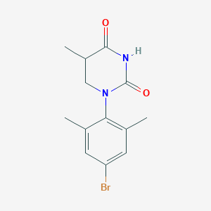 1-(4-Bromo-2,6-dimethyl-phenyl)-5-methyl-hexahydropyrimidine-2,4-dione