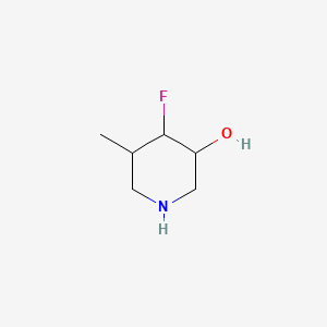 3-Piperidinol, 4-fluoro-5-methyl-, (3R,4S,5S)-rel-