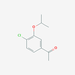 1-(4-Chloro-3-isopropoxyphenyl)ethanone