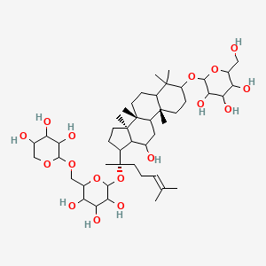 molecular formula C47H80O17 B14780347 Ginsenoside C-Mx1; Gynosaponin I; Gypenoside IX 