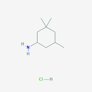 3,3,5-Trimethylcyclohexan-1-amine hydrochloride