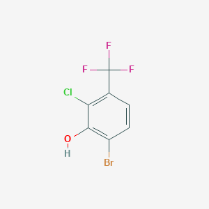 6-Bromo-2-chloro-3-(trifluoromethyl)phenol