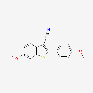 6-Methoxy-2-(4-Methoxyphenyl)-3-Cyanobenzo[b]thiophene