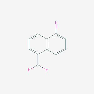 1-(Difluoromethyl)-5-iodonaphthalene