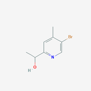 1-(5-Bromo-4-methylpyridin-2-yl)ethan-1-ol