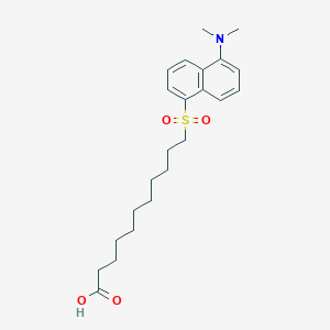 11-((5-(Dimethylamino)naphthalen-1-yl)sulfonyl)undecanoic acid