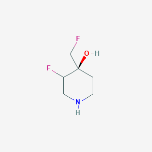 (4R)-3-fluoro-4-(fluoromethyl)piperidin-4-ol