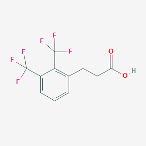 3-[2,3-Bis(trifluoromethyl)phenyl]propanoic acid