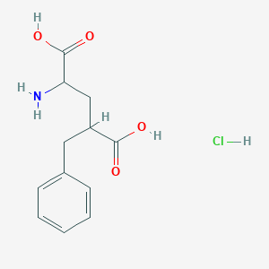 (2R,4R)-2-Amino-4-benzylpentanedioicacidhydrochloride