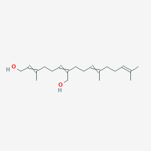 2-(4,8-Dimethylnona-3,7-dien-1-yl)-6-methylocta-2,6-diene-1,8-diol