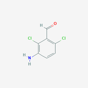 3-Amino-2,6-dichloro-benzaldehyde