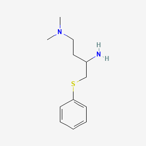 [(3R)-3-amino-4-(phenylsulfanyl)butyl]dimethylamine